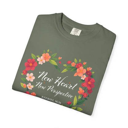 Ezekiel 36:26 'New Heart, New Perspective' T-Shirt