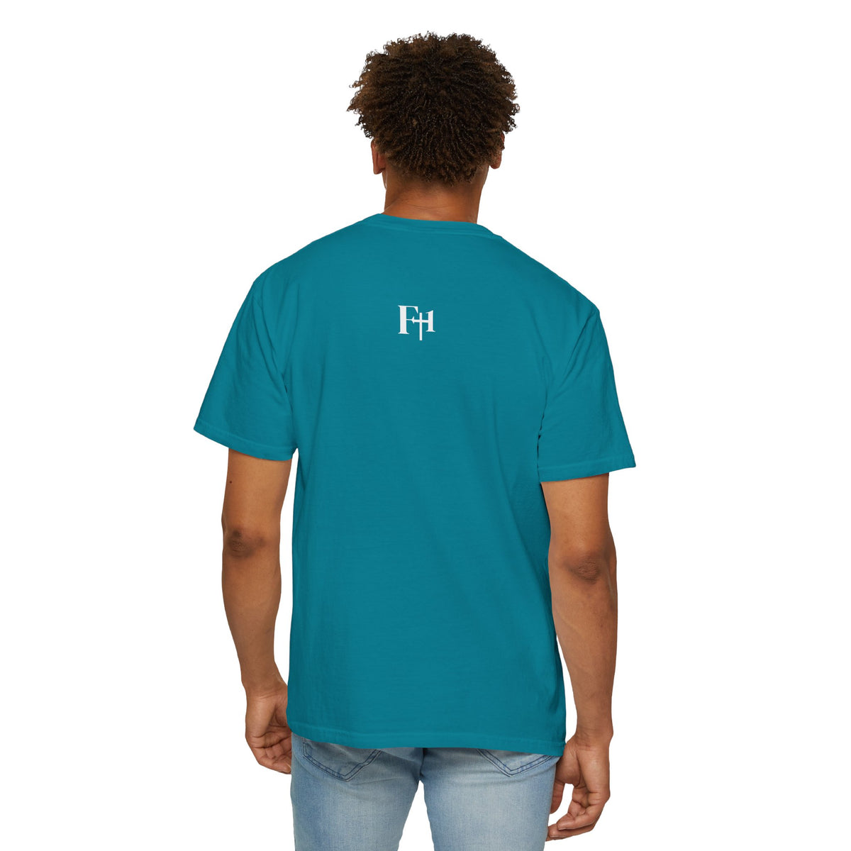 Hija de Dios Floral T‑Shirt — Juan 1:12 Christian Tee