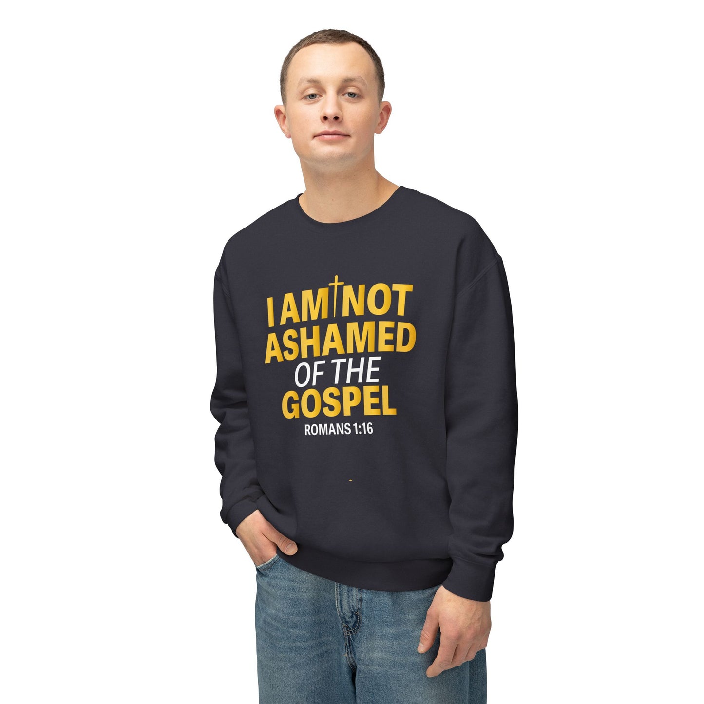 I Am Not Ashamed of The Gospel "Romans 1:16" GOLD