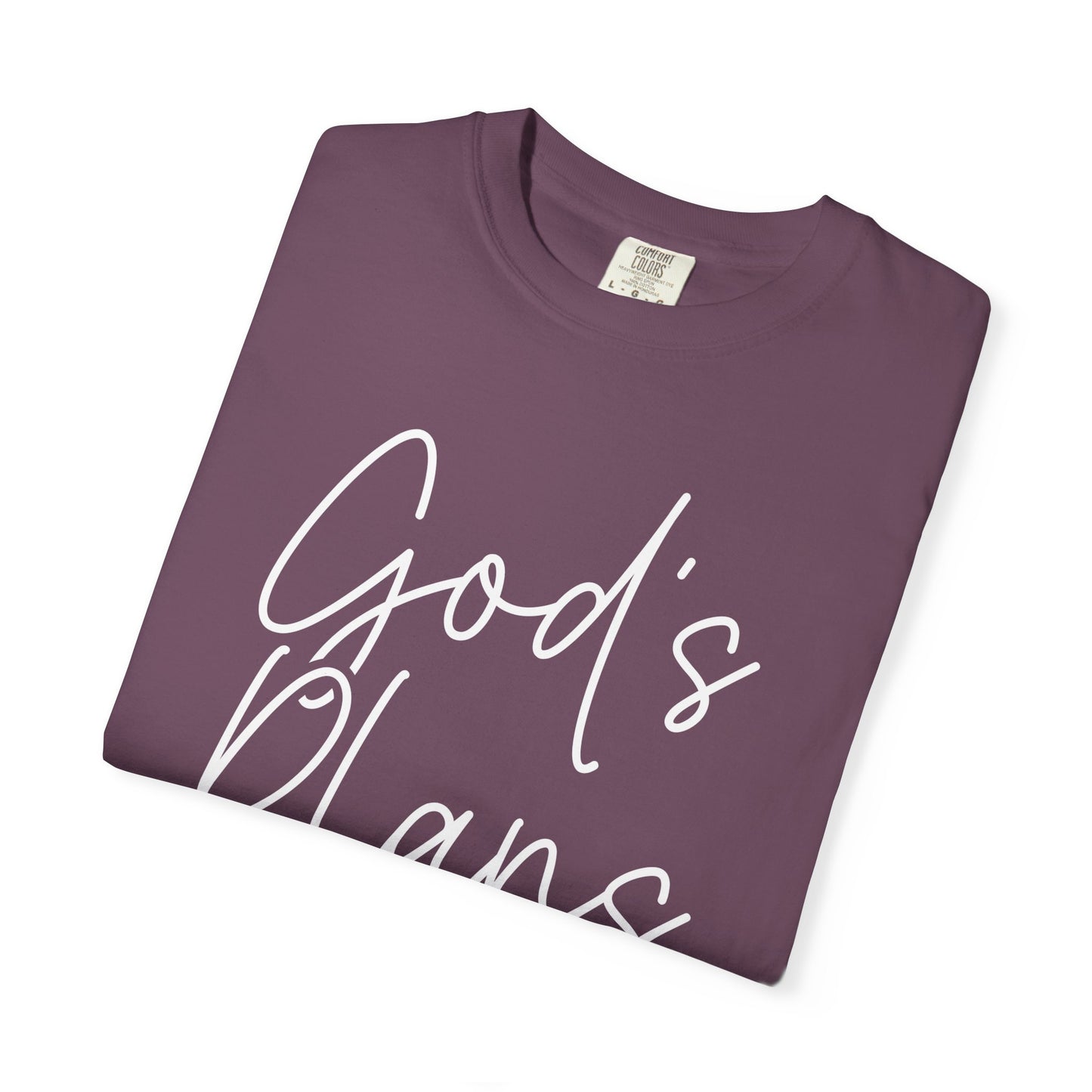 God's Plans Jeremiah 29:11 100% Cotton‑Shirt — Inspirational Faith Graphic T-shirt