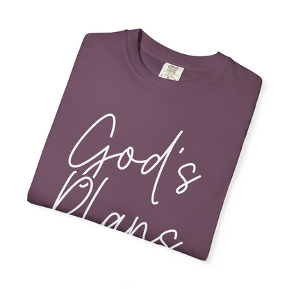 God's Plans Jeremiah 29:11 100% Cotton‑Shirt — Inspirational Faith Graphic T-shirt