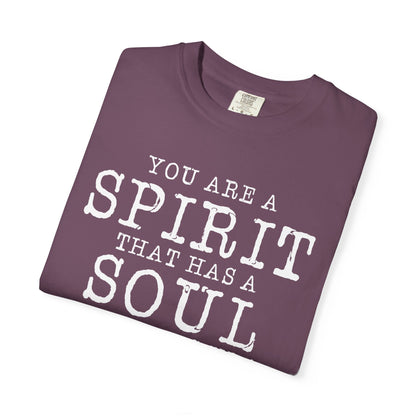 You Are A Spirt That Has A Soul And Lives In A Body "1 Thessalonians 5:23"