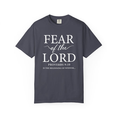 Fear of the Lord T-Shirt — Christian Faith Graphic Tee