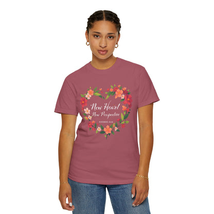 New Heart and New Perspective "Ezekiel 36:26" 100% Cotton T Shirt