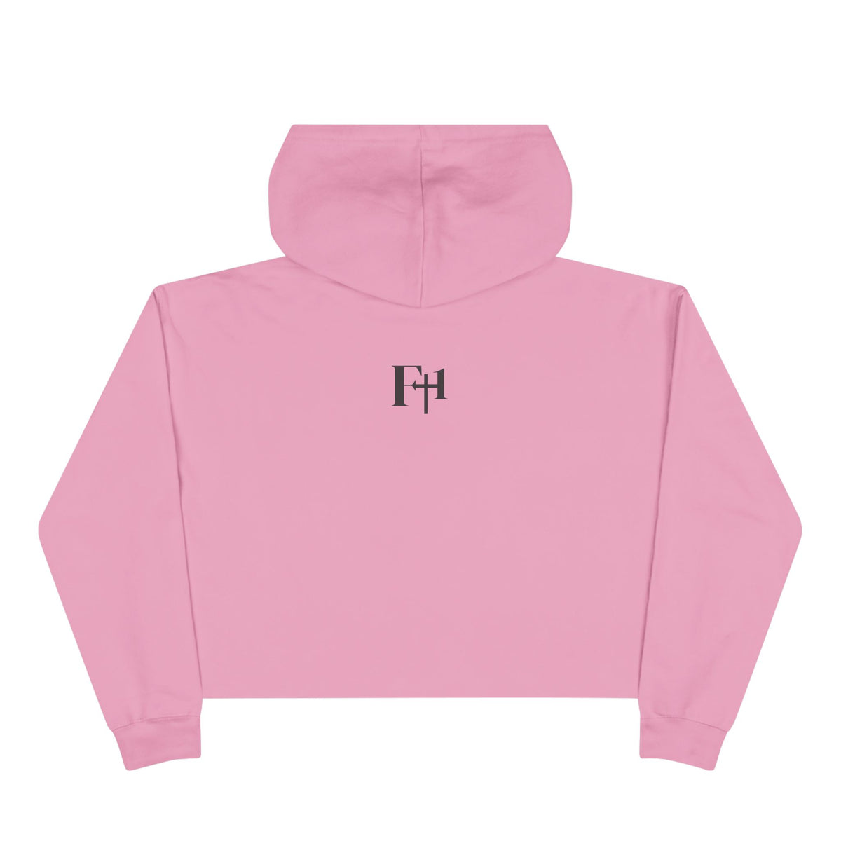 Good News Christian Crop Hoodie