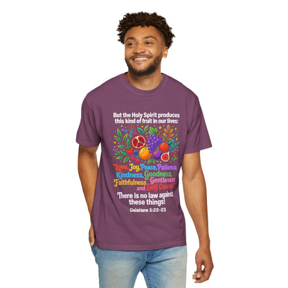 Fruit of the Spirit T‑Shirt — Galatians 5:22‑23 Christian Faith Tee