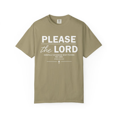 Please the Lord Ephesians 5:10 T-Shirt 100% Cotton T-Shirt